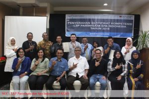 Penyerahan Sertifikat Kompetensi LSP PARSI